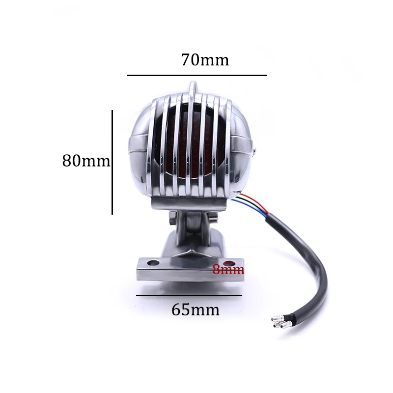 Great Price Indicators Motorcycle Rear Lights Motorbike Tail Flasher Lamp For Wholesale