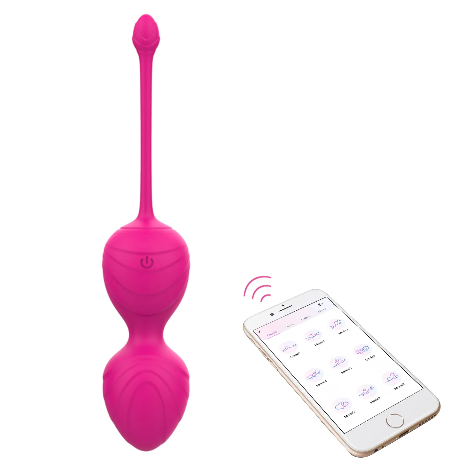 2021 Hot Selling Vibrating Egg Kit Remote Control by Application Long Distance Sex Toys Women Funny Toys Bladder Control