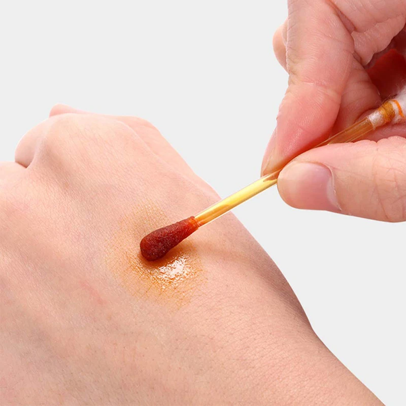 Hot sell Iodine volts cotton swab Plastic sterile cotton buds