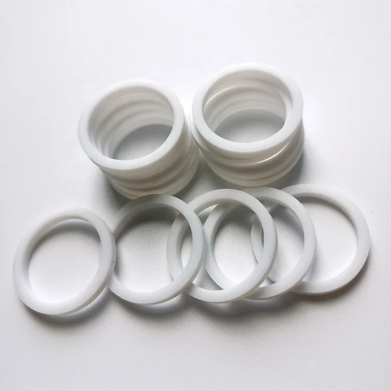 OEM ODM Resistant Rope Gasket Seals For Valves Flange PTFE Teflonnings DN1 1.5 2 2.5 2 3 4 5 6 7 8 9 10 Thickness