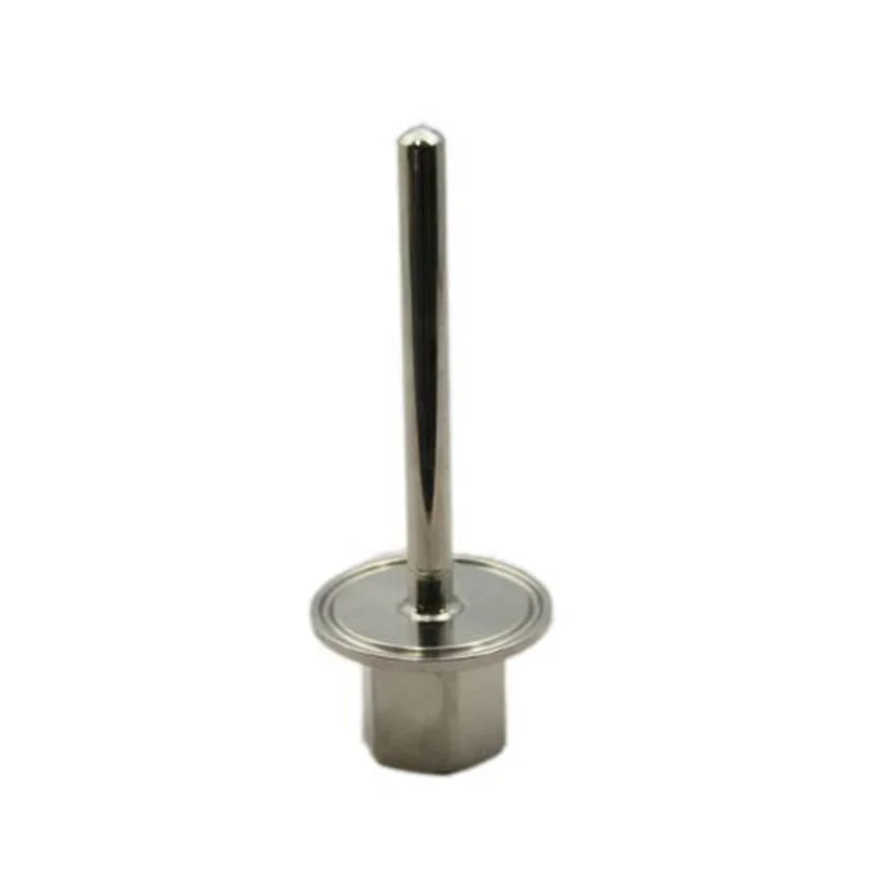 SS304 Sanitary Stainless Steel Tri Clover Compatible Tri Clamp Thermowell