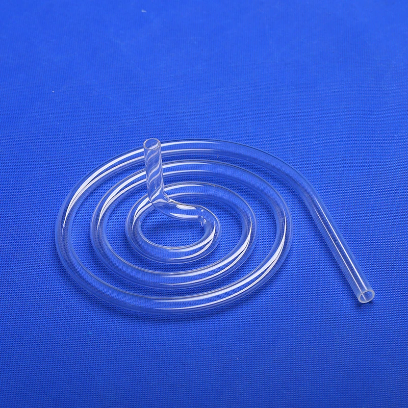 Chemical instrument spiral quartz tube high temperature spiral heat-resistant glass quartz glass tube