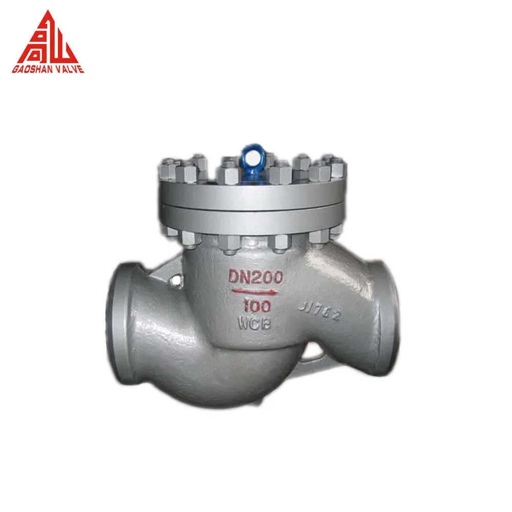 H41W Check Valve DN40 PN16 Flanged Lift Type CF8M Stainless Steel Check Valve