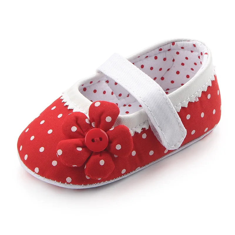 Hot Flower Cute Soft Sole Toddler Shoes Girls