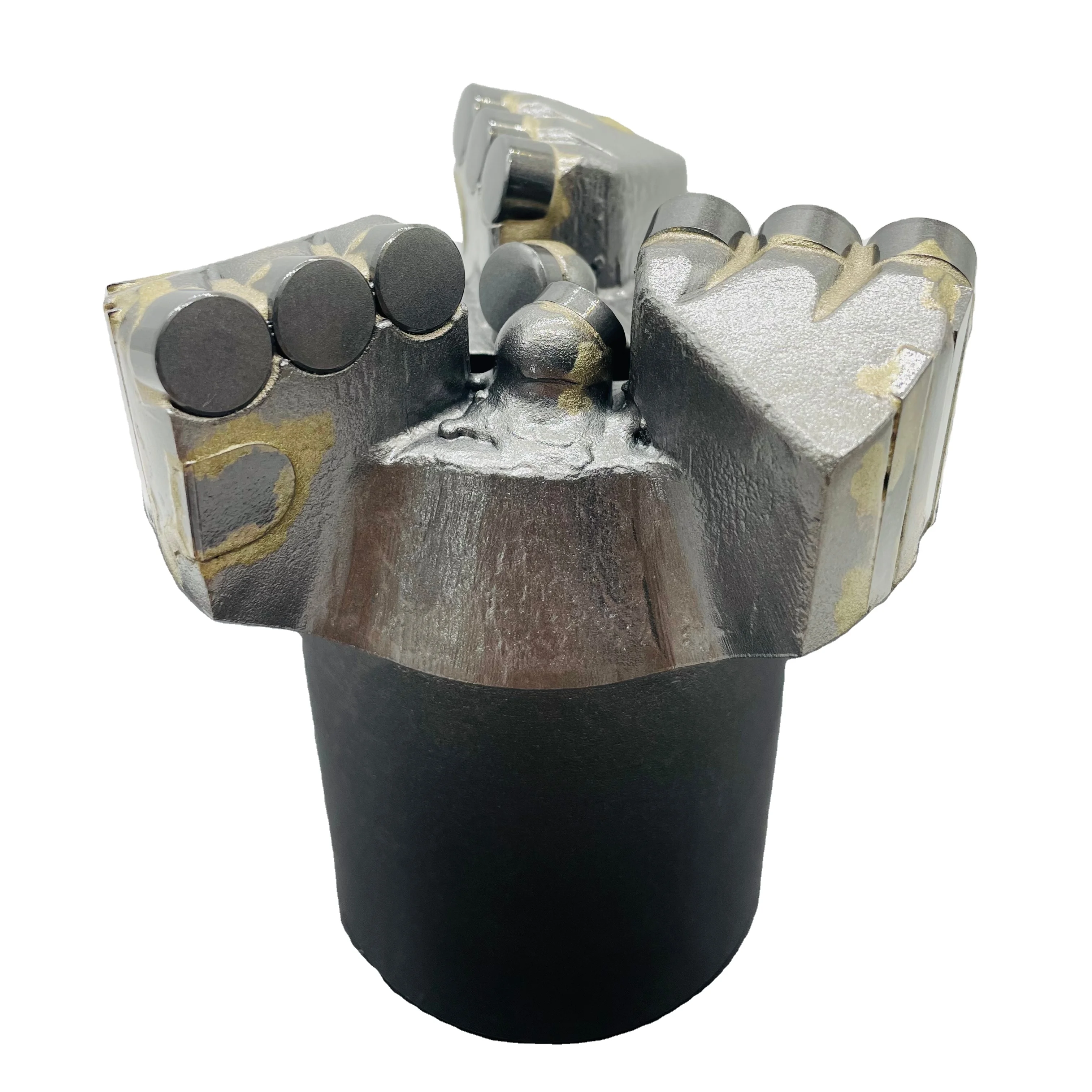 Size 91mm PDC concave drill bit thread 3 blades for hard rock formation
