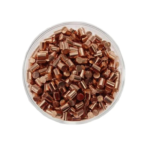 High Purity 99.99  Cu Copper Pellets