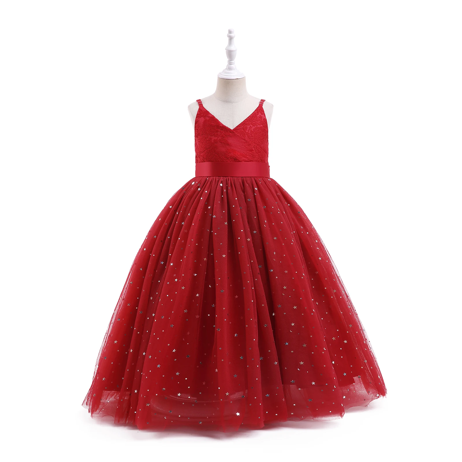 Wedding Girls Flower Girl Dress Ball Gown Prom Pageant Cute New Design Princess Beautiful Fancy Dresses
