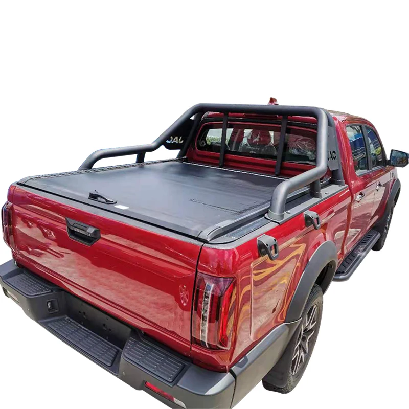 Waterproof pickup truck bed retractable tonneau cover for ford f150 5.5