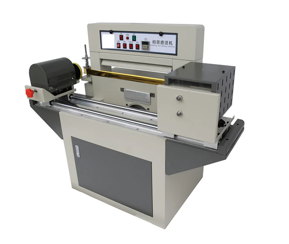 Book Edge hot foil stamping machine, Album Making Machine Book Polishing and Gilding Machine