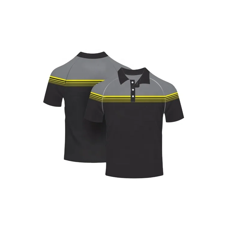 beautiful customize sublimation polo shirts customized logo for Retail Shop