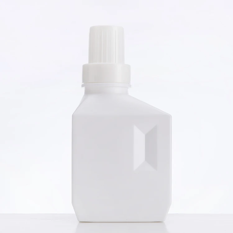 2019 Wholesale  400ml 600ml 1000ml HDPE empty plastic liquid laundry detergent Washing bottle with screw cap