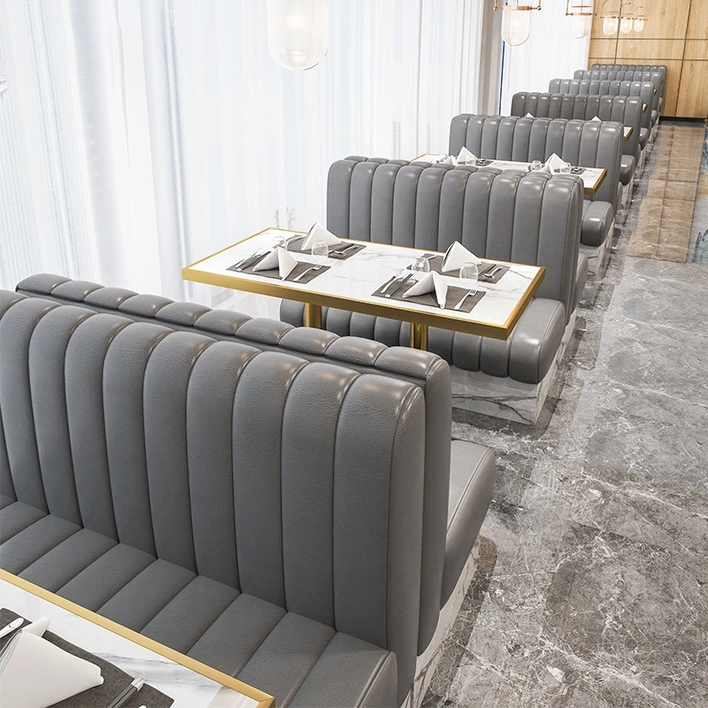 Фошань оптовая продажа деревянное каркасное кресло для дивана комбинированное современное светлое роскошное коммерческое ресторанное мебель