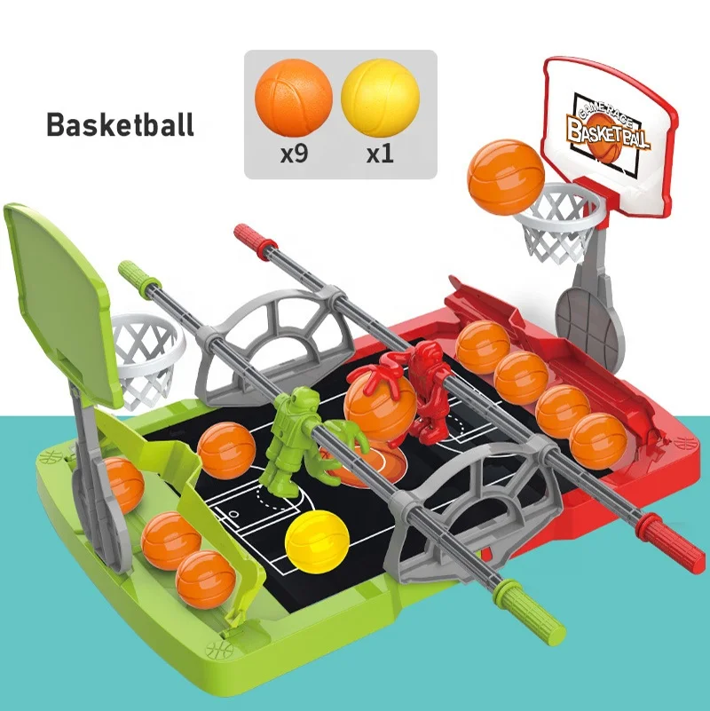 Newest 2 players battle board girls boys table basketball desktop finger game toys for kids