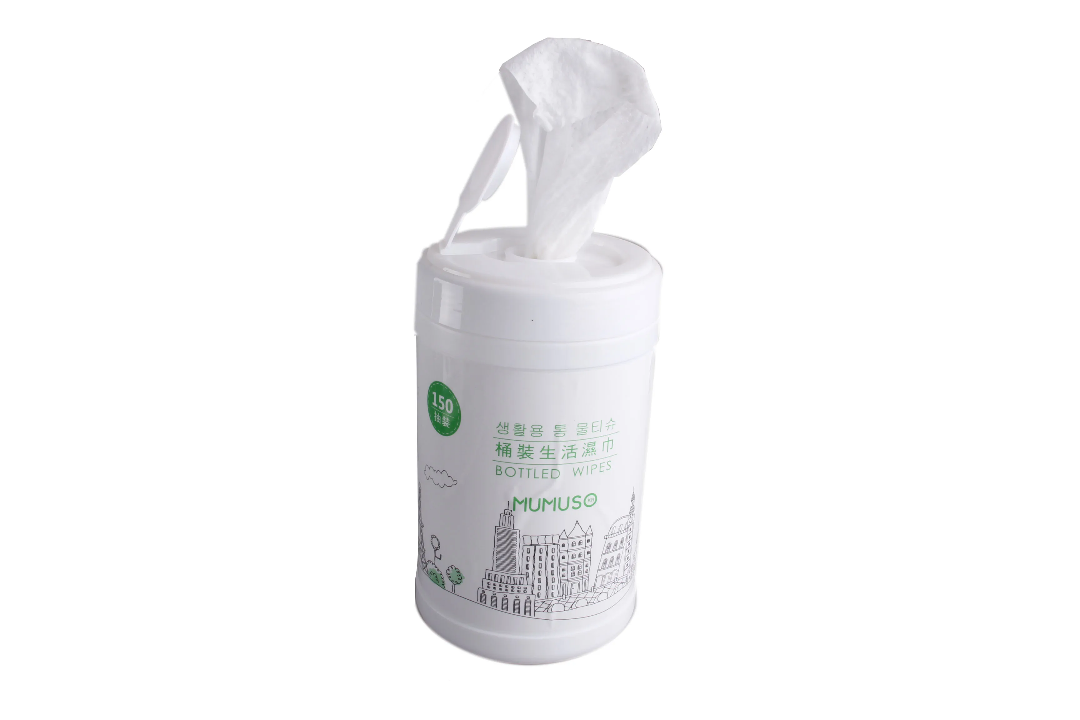 High quality natural cleaning wipes for baby cotton disposable face towel cleaning service