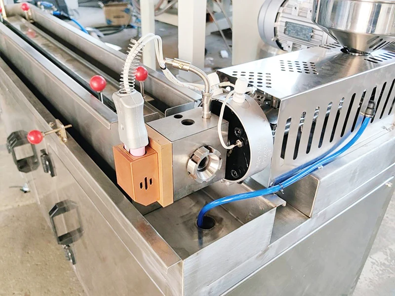 Copper Wire Wrapping Machine Plastic Coating Extruder