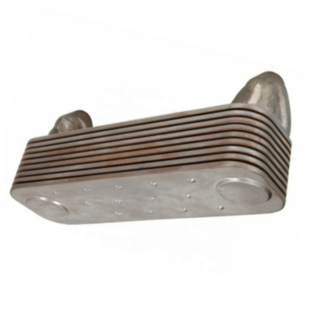 High Quality Stainless Steel Oil Cooler Engine Cooling System For MAN For Mercedes-Benz For Neoplan 51056010121