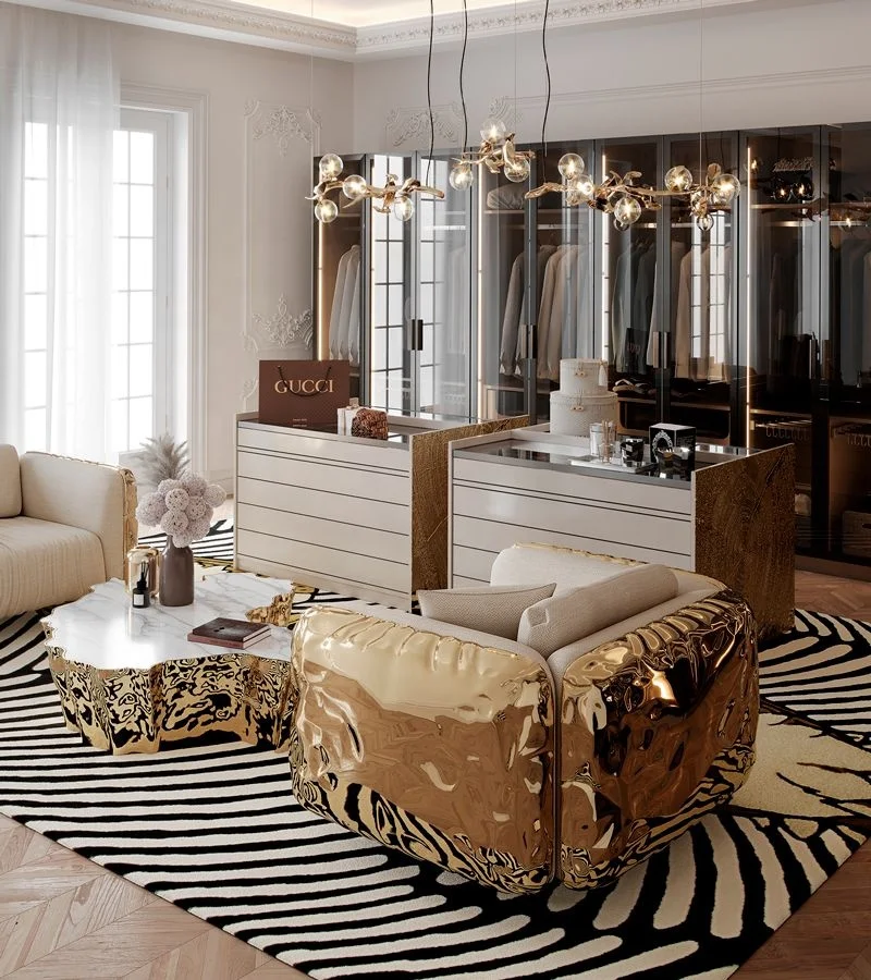 Nordic leather luxury premium gold sofas european style sofa set  3 seater modern simplicity furniture design living room sofa