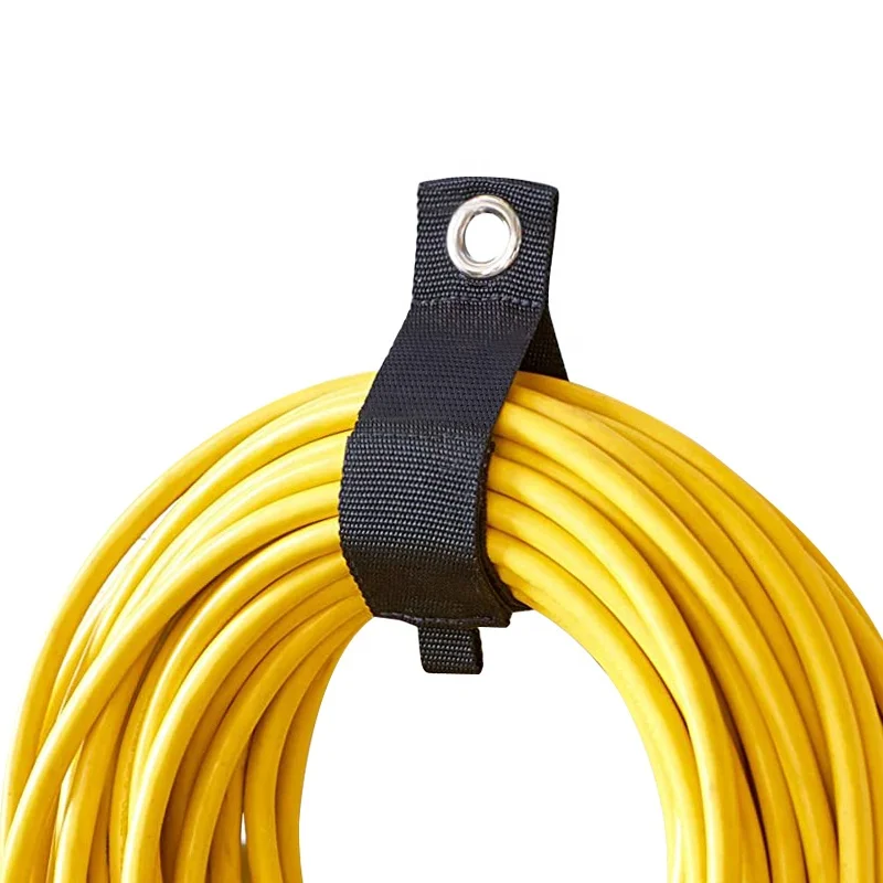 Adjustable hook and loop Storage Straps Hook and Loop Strap with Buckle Receive Thing Belt Nylon