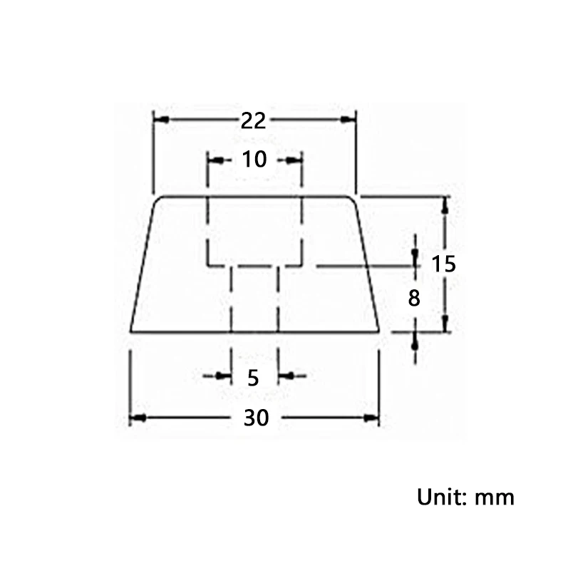 Wholesale low price hardware equipment molded rubber feet for household or industrial applications