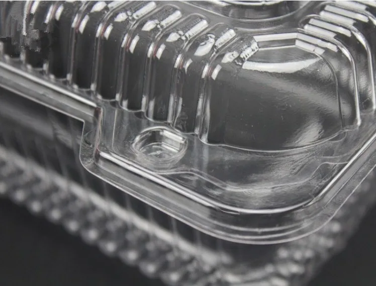 Eco-friendly Plastic Clear Strawberry Packing Box Clamshell Hinged Fruit and Vegetable Packaging Container