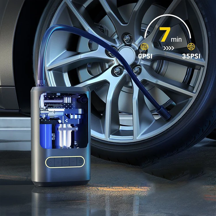 Высокое качество Портативный 12 В 150PSI автомобильный воздушный насос Тип Компрессор инфлятор со светодиодной подсветкой