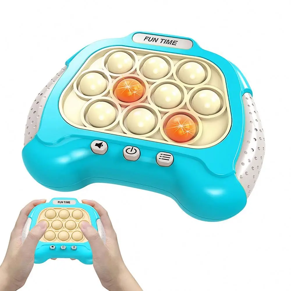Novel Toys 2023 Electronic popit Quick Push Light Up Handheld Game Adhd Toys Led Toys popit For Kids
