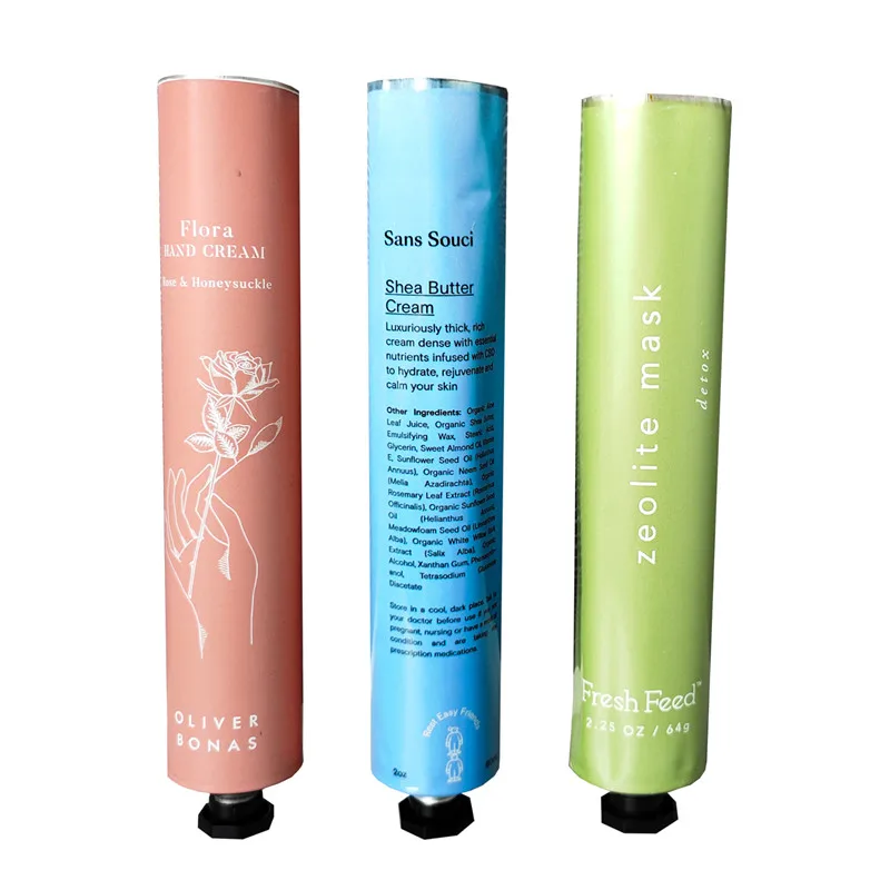 High Quality 4 oz Cosmetic Used Purity 99.7% Aluminum Beauty Tubes Healing Balm Soft Packaging