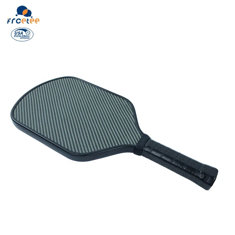 2024 Popular Customizable Manufacturer kevlar Surface gray  PP Honeycomb Kevlar Pickleball Paddle