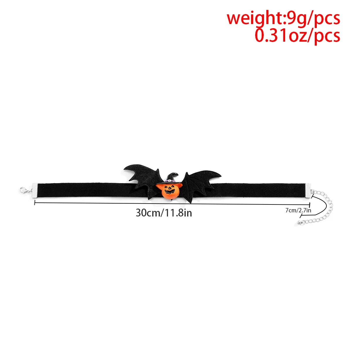 Gothic Halloween Necklace Pumpkin Ghost Pendant Choker Festival Party Cosplay Decoration Fashion Jewelry Accessories Gift Set