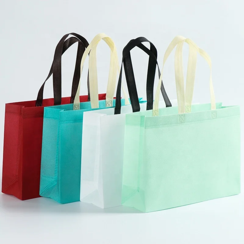 Versatile and Environmentally Friendly Non-woven Shopping Bag Accept OEM Bag Eco-friendly Customized Promotional Gifts Geometric