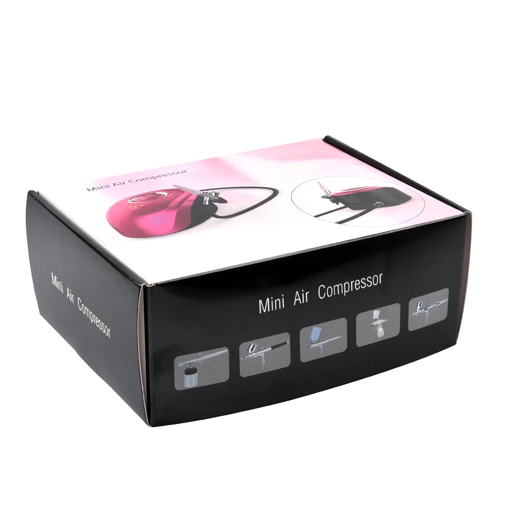 CHEAP Airbrush Air Compressor Kit for Makeup Cake Decorating Tattoo Nail Tool Set