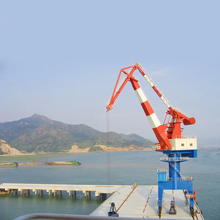 Heavy Duty Portal Crane Mobile Harbour For 20 TON Container Lifting
