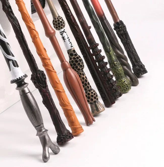 Top Quality Magic Wands Collection 39 Models Cosplay Normal Resin Magic Wand With Color Box