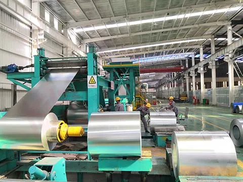 Galvalume Steel Roll GL Coated Galvanized Steel Coil For Roofing Sheet