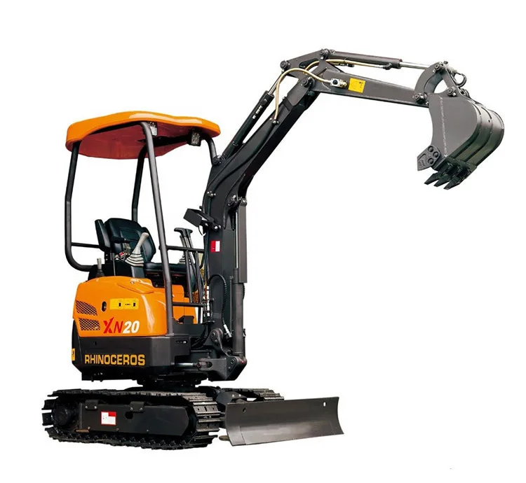 Компактный экскаватор Bagger mini XN20 мини-кожи 2000 кг экскаваторы oem RHINOCEROS экскаватор-погрузчик небольшой цена со скидкой