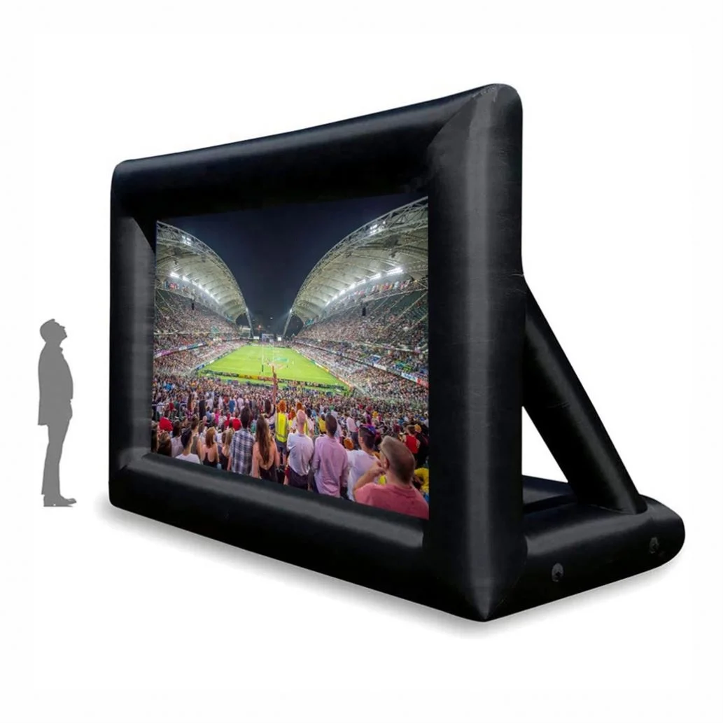 Movie Screen Inflatable Airtight Inflatable Outdoor Projector Screen Giant Inflatable Screen