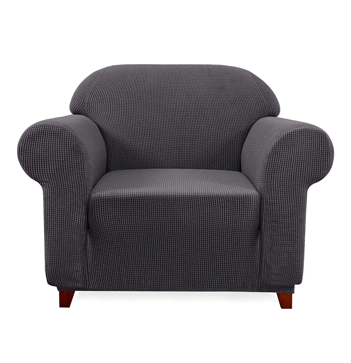 
Stretch Sofa Slipcovers Fitted 1 Seater Furniture Protector Solid Sofa Cover Stylish Fabric Couch Cover 