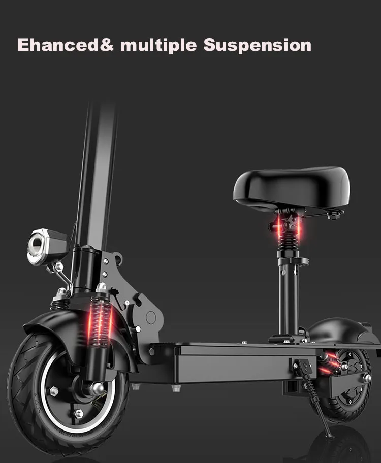 Popular design 10 inch Tubeless tire lithium battery fat tire 500w scooter electric scooter