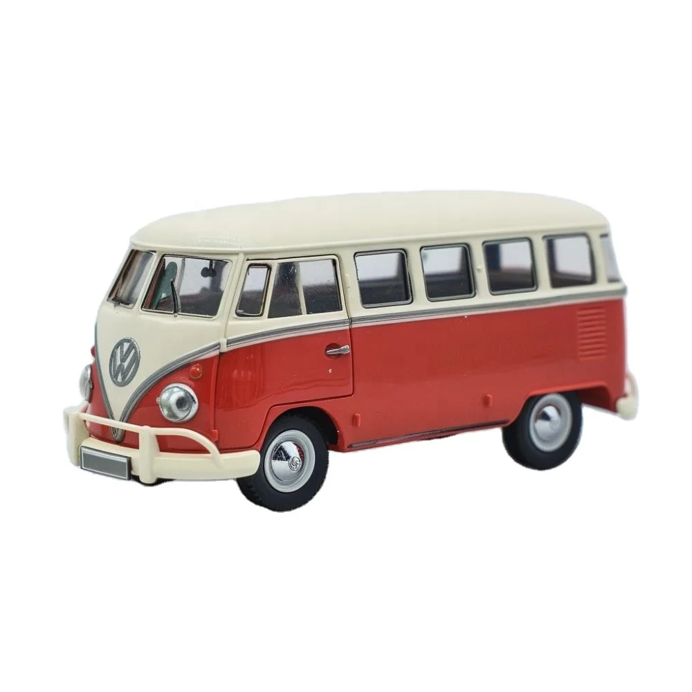 Made in China 1:50 Diecast School Bus Alloy Model Car Pullback Diecast Model Bus