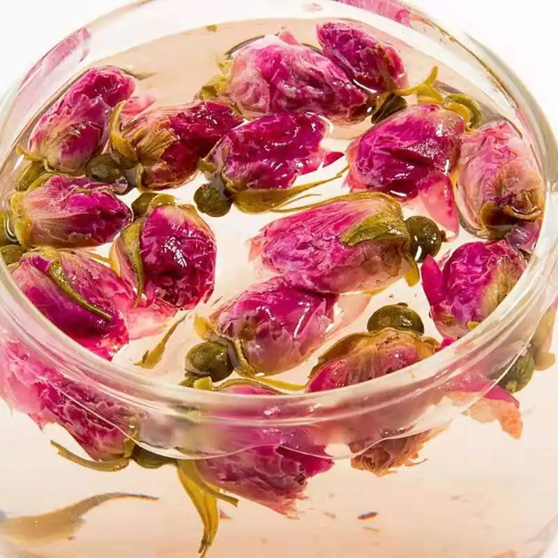 Free Samples Green Tea Infuser Rose Collagen Rose Tea