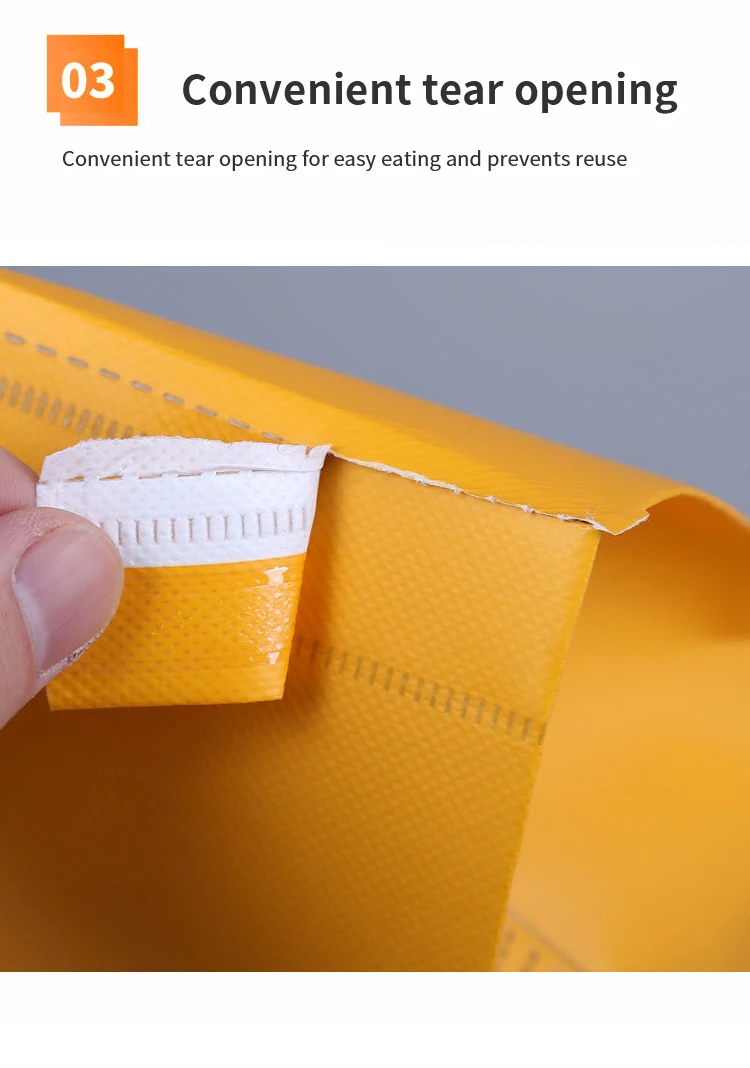 Wholesale Fashionable Durable Pouch Tote Promotional aluminium foil lunch Cake Food Insulated Pp Non Woven Cooler Bag