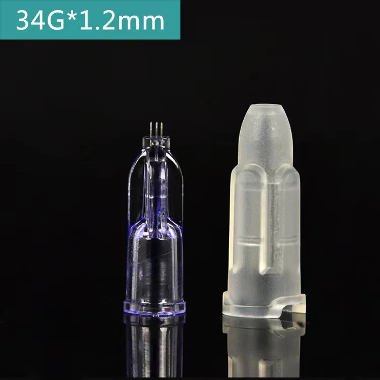 Hot Sale 34G 3Pin Nano Soft Micro Needle Intradermal Injection Nanosoft Tinysoft Microneedles Nanosoft Needles