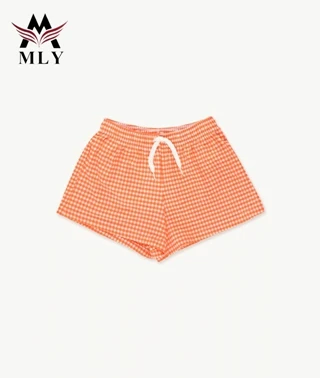 Printed kids swimwear boys swim trunks hot sale custom made kids swim shorts