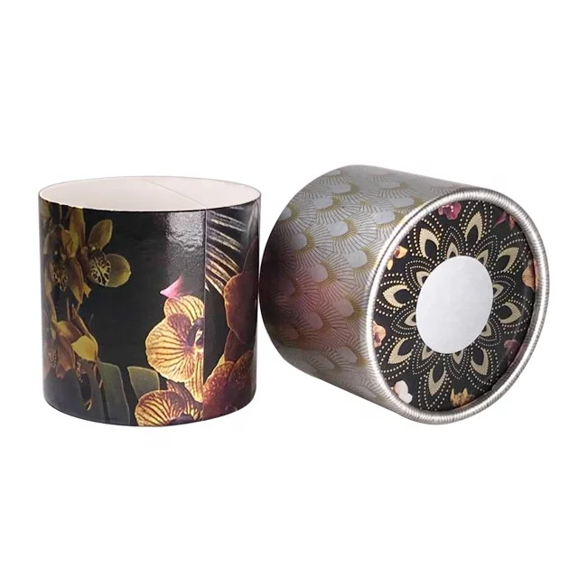 Factory Wholesale Custom Craft Cardboard Packaging Ice Cream Tube Tube Waterproof Jars Creative Packaging Box