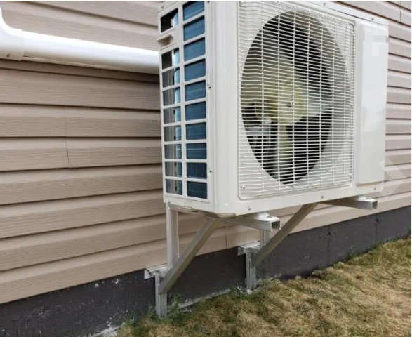 Алюминиевый сварочный кронштейн HVAC air con L-образная офсетная опора алюминиевая плавающая полка с настенным креплением 90 градусов