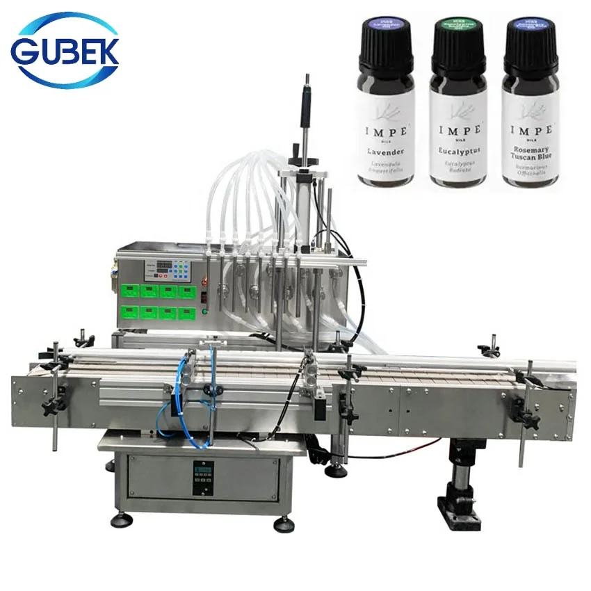 Desktop Glass Bottle Filling Capping Machine Liquid bottling line