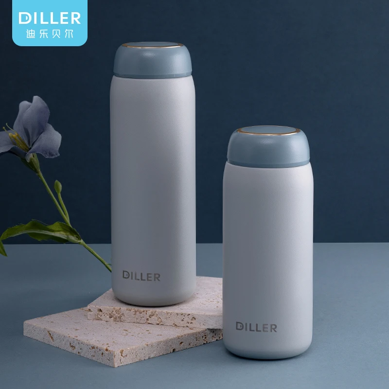 Mini Portable Vacuum Flasks Insulated Water Bottle Stainless Steel Tumbler With Custom Logo