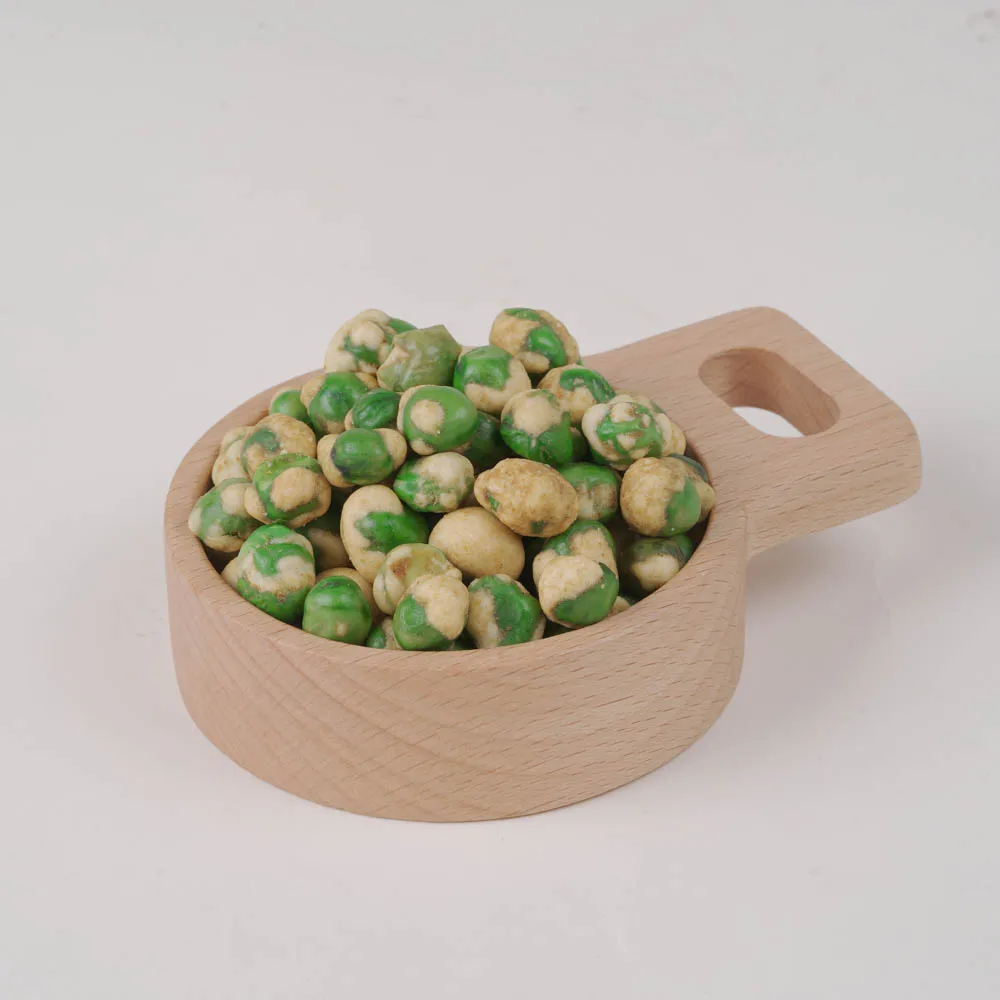 Factory Wholesale High protein and crispy Sichuan Chilli Peas Coated Green Peas Spicy Peas