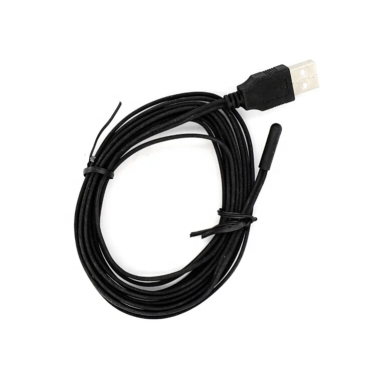IP67 IP68 waterproof temperature sensor TPE Overmolding NTC Thermistor Temperature Sensor