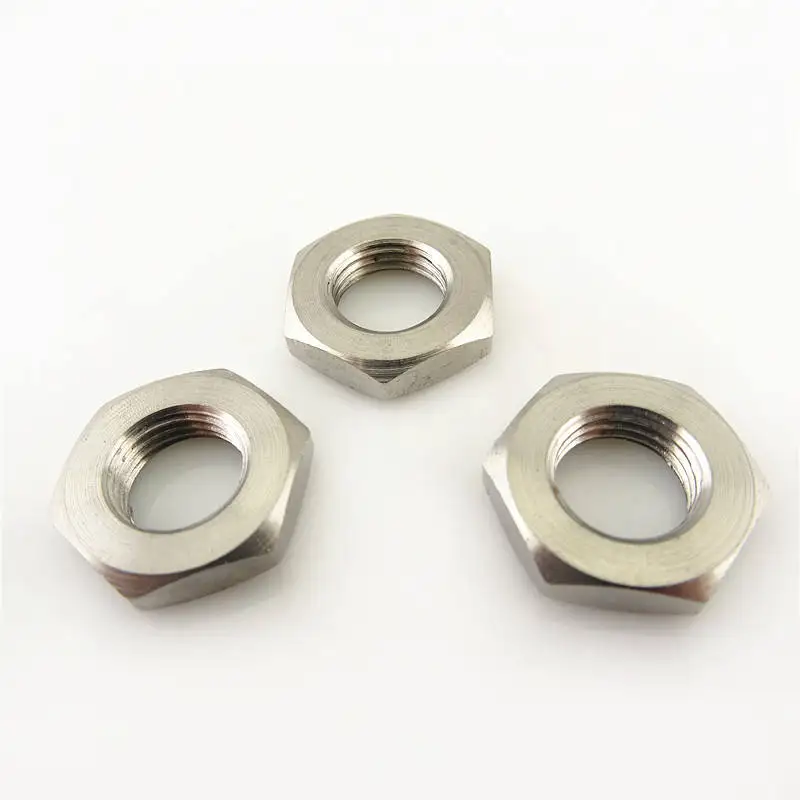 Gb6172.1 Din439,Ansi/Asme B18.2.2 Jis B11/1-93 Zinc or Stainless Steel Hex Thin Nut